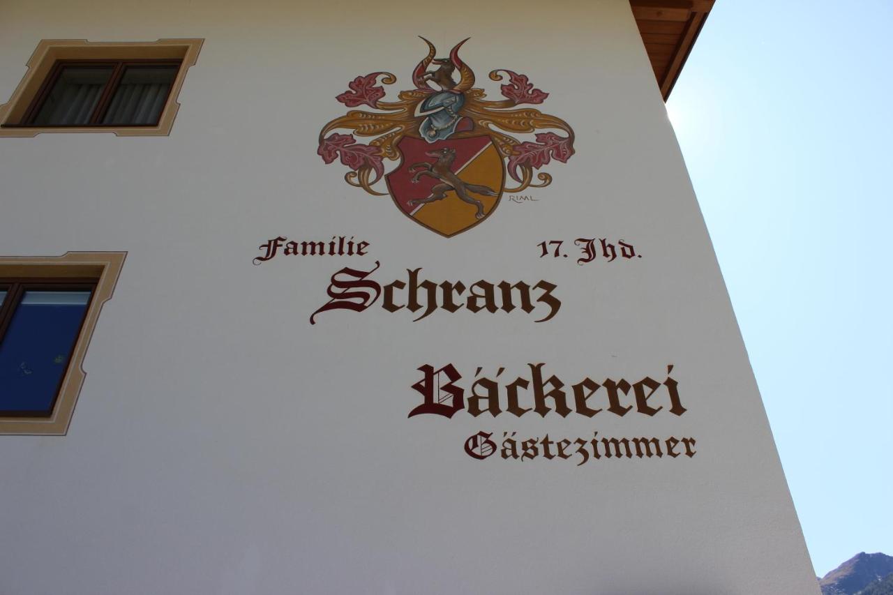 Baeckerei Schranz Bed and Breakfast Sankt Leonhard im Pitztal Esterno foto